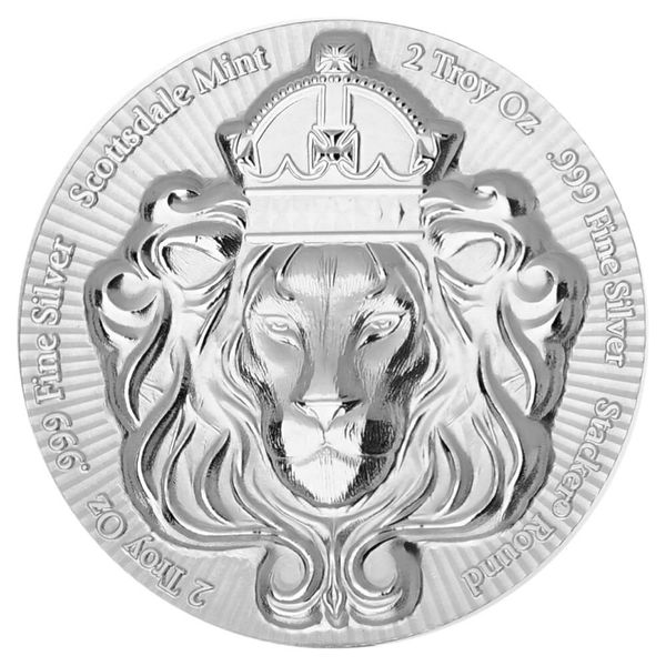 2 oz Silver Round Scottsdale Stacker