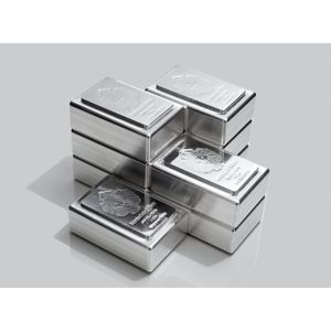 1 Kilo Silver Bar Scottsdale Stacker