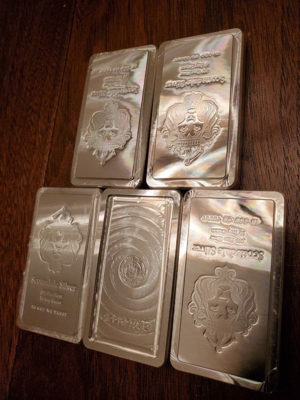 Scottsdale Stacker 10 Oz Silver Bar | Secondary Market