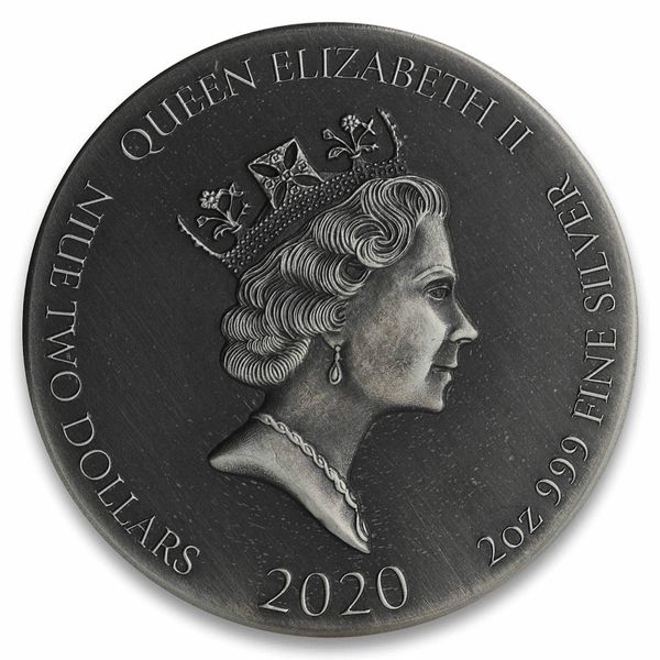 2020 Biblical Series | Jesus Walking On The Sea 2 Oz Silver Coin (copy)