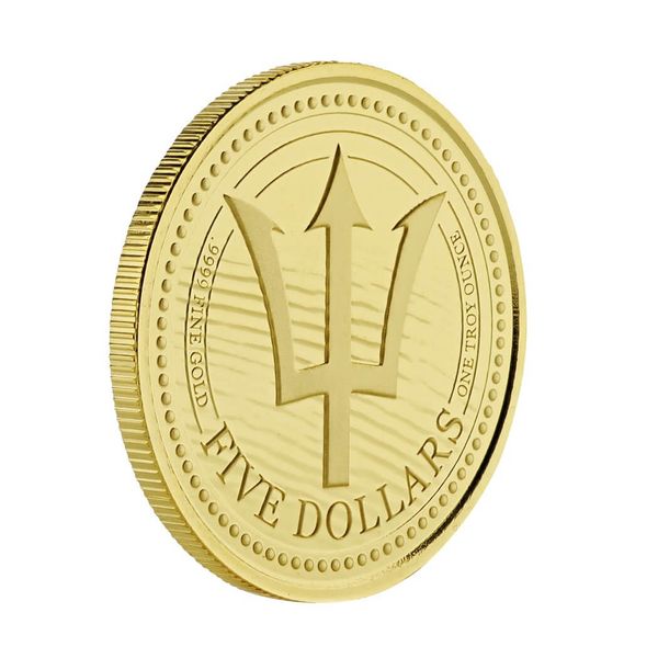 2020 Barbados Trident Gold