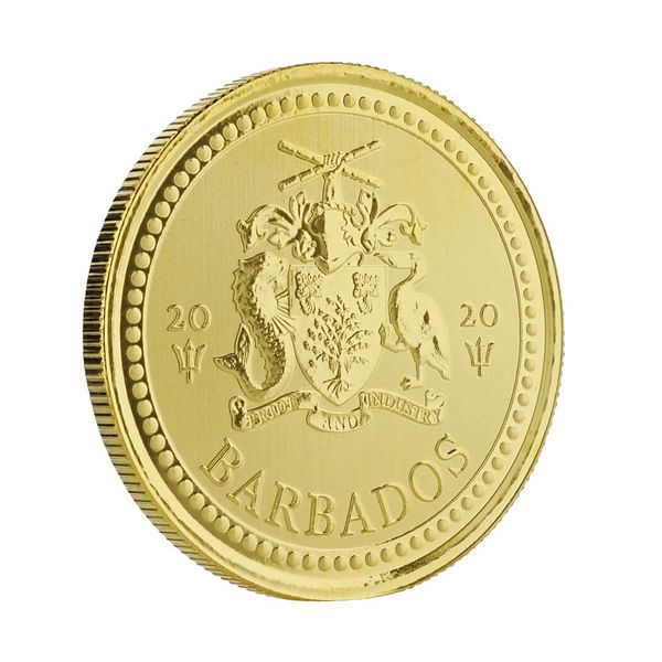 2020 Barbados Trident Gold