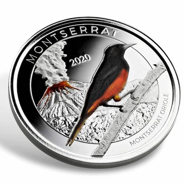 2020 Ec8 St. Kitts & Nevis "siege Of Brimstone Hill" 1 Oz Silver Color Coin (copy)