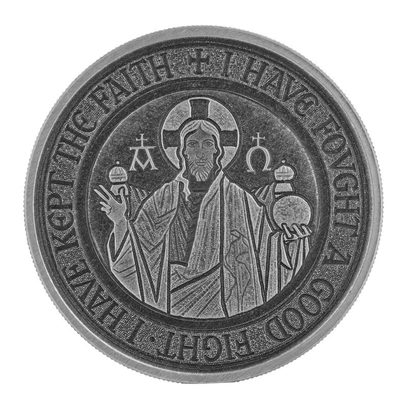 2021 Samoa Alpha & Omega 1oz Silver Bu Coin (copy)