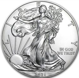 2021 1 oz American Silver Eagle Coin