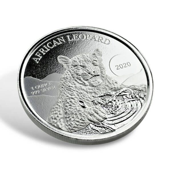 2020 Ghana Leophard Silver Bu 0006 6