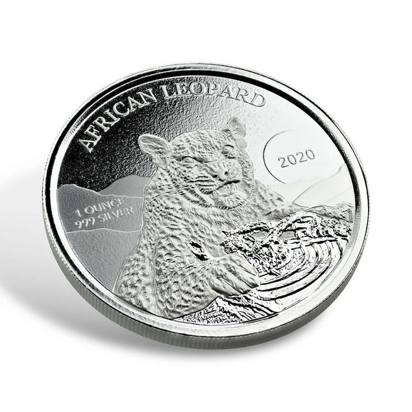 2020 Ghana Leophard Silver Bu 0006 6