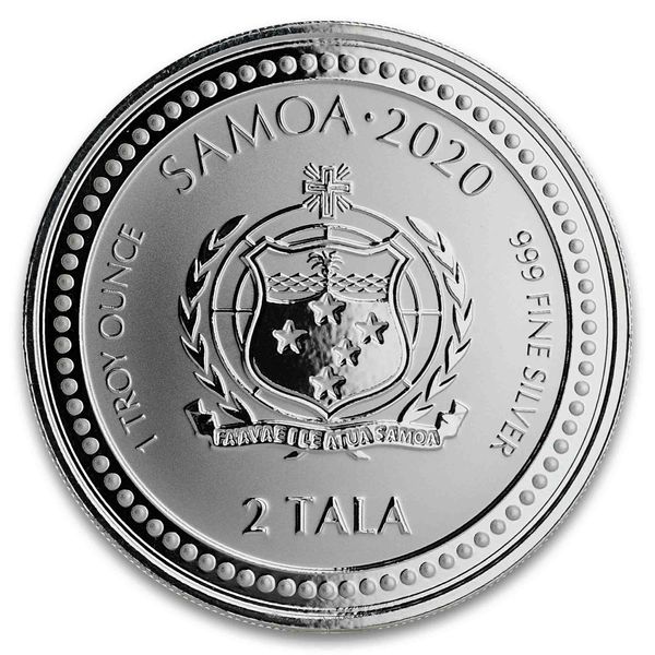 2020 Samoa Seahorse Bu