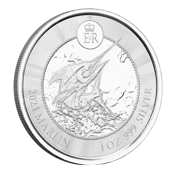 2020 Cayman Islands Marlin 1 Oz Silver Coin (copy)