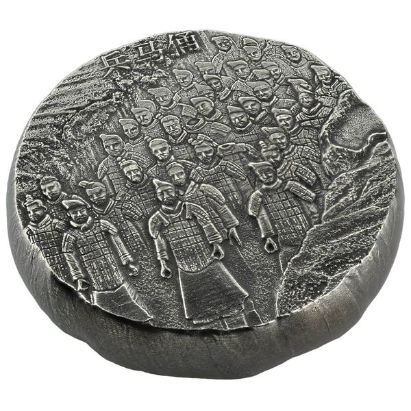 2020 Fiji Terracotta Warriors 5 Oz Silver Coin