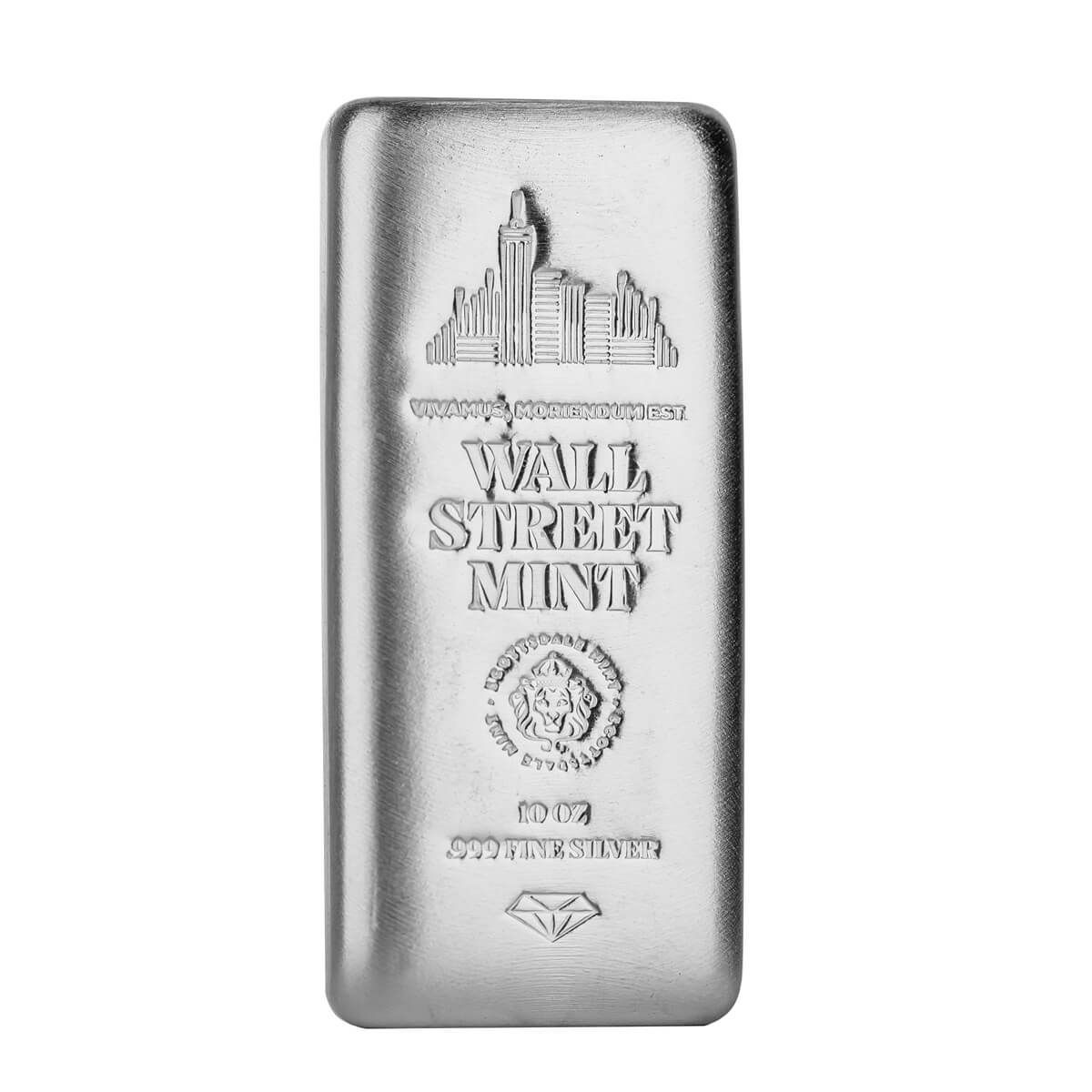 Wall Street Mint Silver 10 Oz Silver Bar