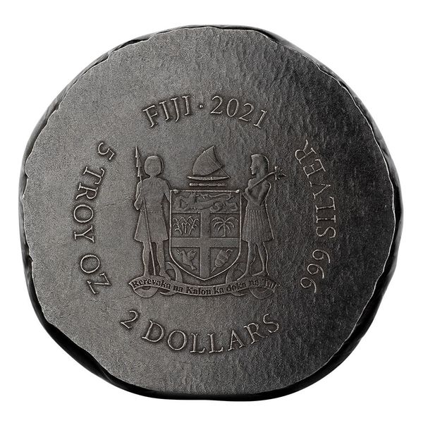 2021 Fiji Terracotta Warriors 5 oz Silver Coin