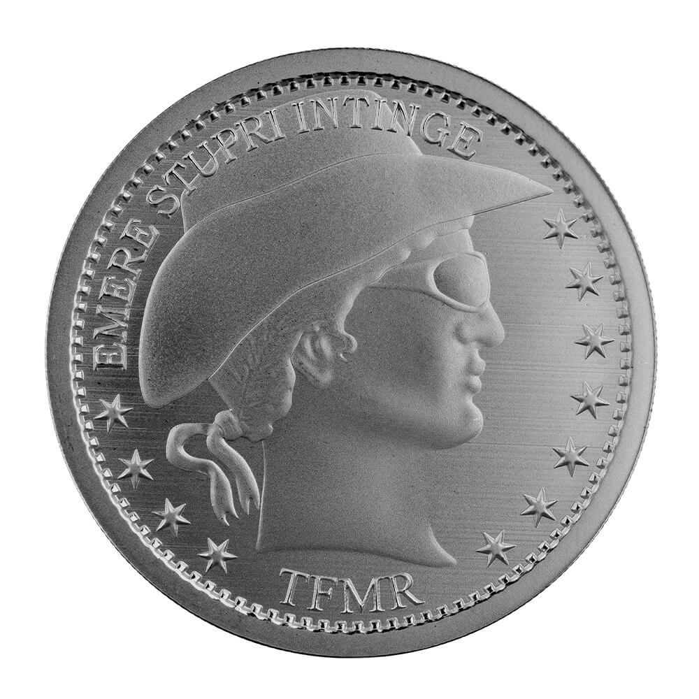 2022 Tf Metals Report 1 Oz Silver Round Scottsdale Mint 04