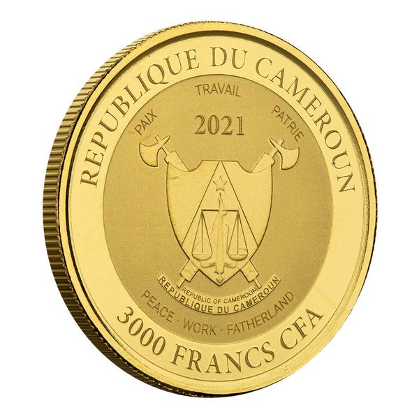 2021 Mandrill 1 oz Gold Coin