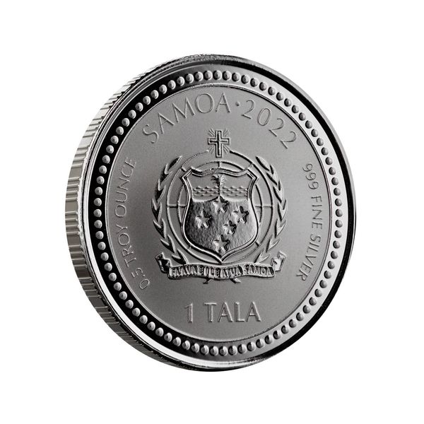 2022 Samoa Jesus Collection Christ The Light Half Oz 999 Fine Silver Bu Coin 1