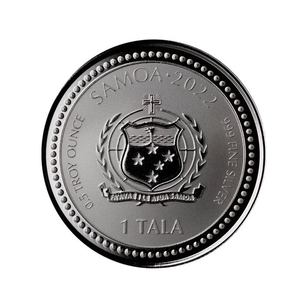 2022 Samoa Jesus Collection Christ The Light Half Oz 999 Fine Silver Bu Coin 2