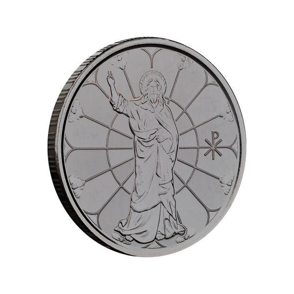 2022 Samoa Jesus Collection Christ The Light Half Oz 999 Fine Silver With Black Rhodium Plating Coin 3