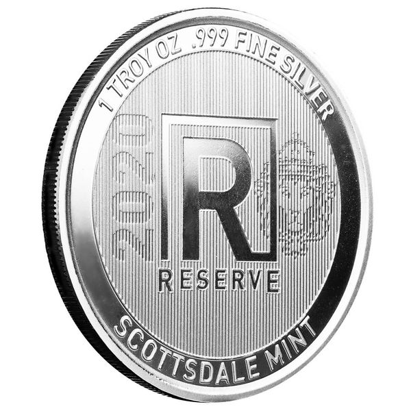 2020 Scottsdale Mint Lion Reserve 1 Oz Silver Round 01