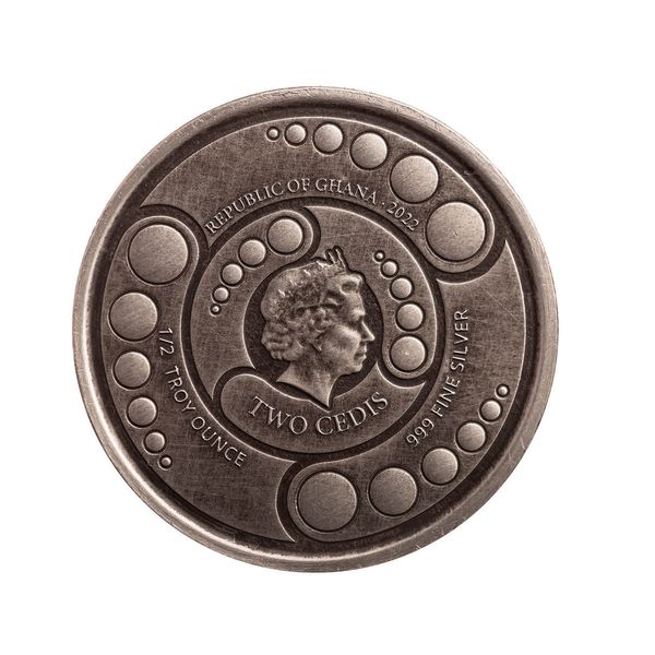 2022 Ghana Alien Silver 4 Coin Half Oz Set