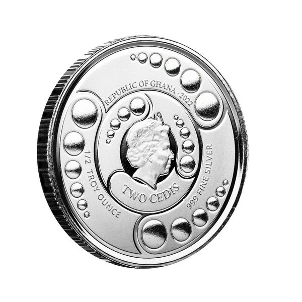 2022 Ghana Alien Silver 4 Coin Half Oz Set