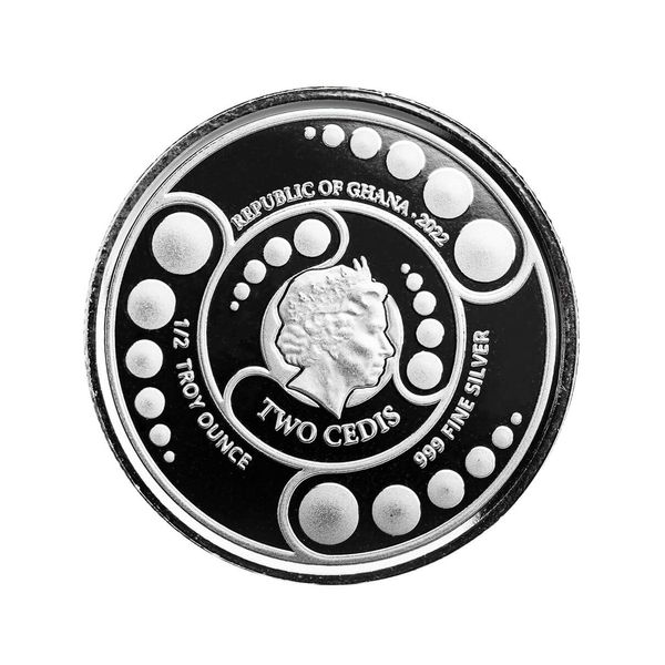 2022 Ghana Alien Silver 4 Coin Half Oz Set