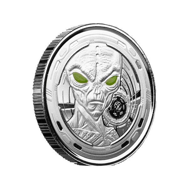 2022 Ghana Alien Silver 4 Coin Half Oz Set