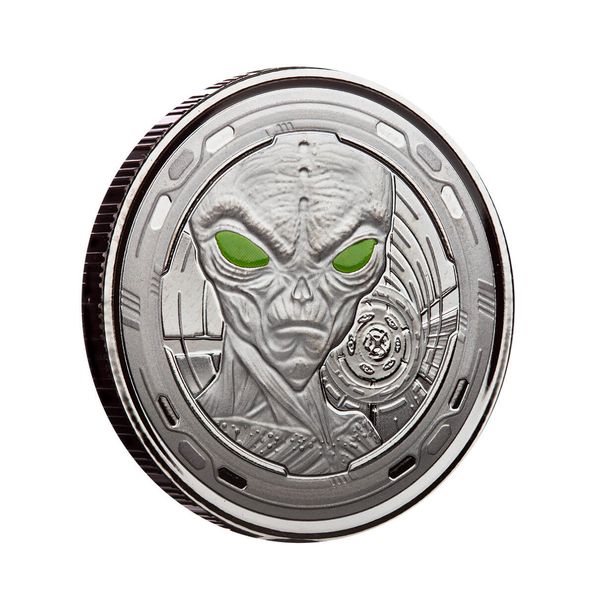 2022 Ghana Alien Silver 4 Coin Half Oz Set