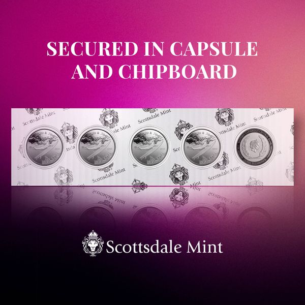 2022 Scottsdale Mint Ec8 St Kitts And Nevis Underwater Surfer 1 Oz Silver Proof Like Coin 02