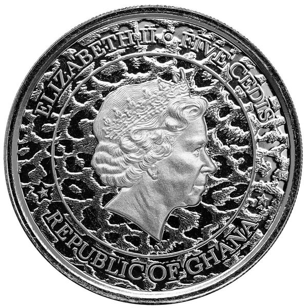 2022 Scottsdale Mint Ghana Leopard 1 Oz 999 Silver Proof Like Coin 02