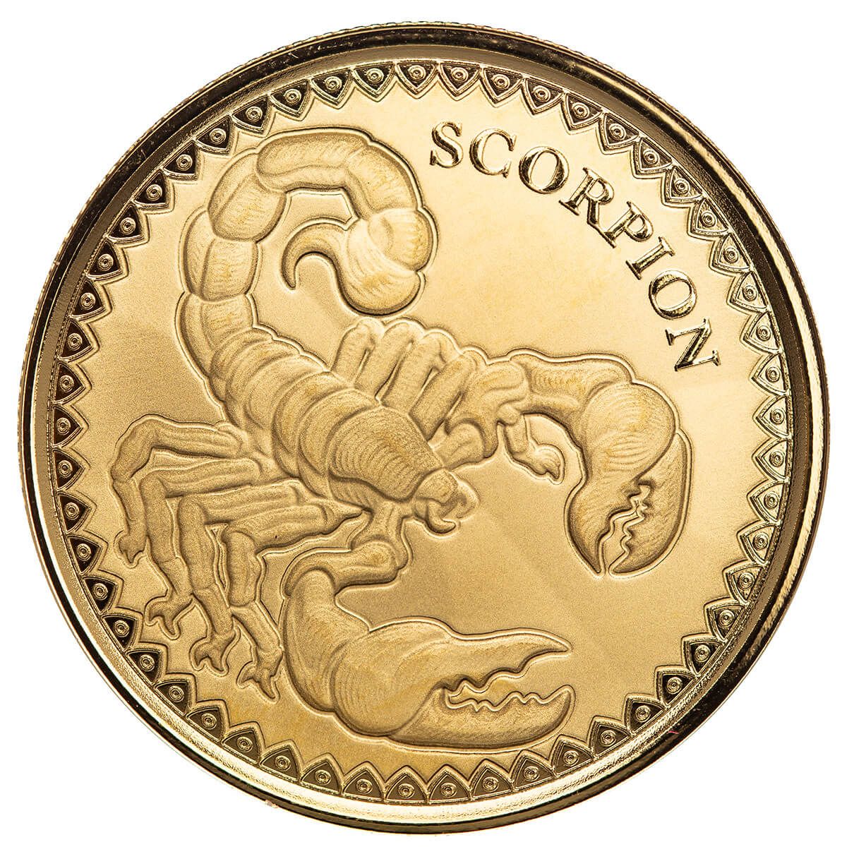 2022 Scottsdale Mint Republic Of Chad Scorpion 1 Oz Gold Proof Coin 06