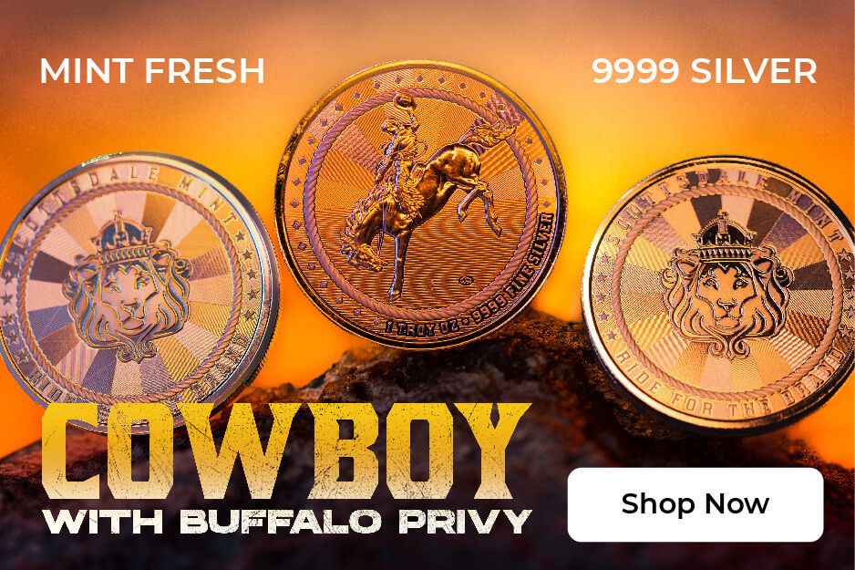 Cowboy 1 oz Silver Round