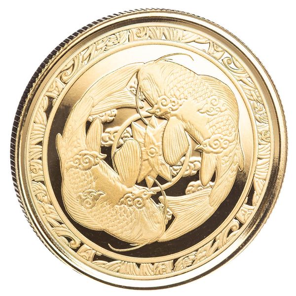 2023 Fiji Koi Fish 1 Troy Oz 9999 Fine Gold Proof Coin Scottsdale Mint 03