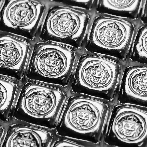 2023 Scottsdale Mint 1 Troy Oz 999 Silver Lion Cast Bar 01