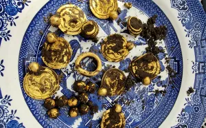 Norwegian Gold Treasure Found With A Metal Detector