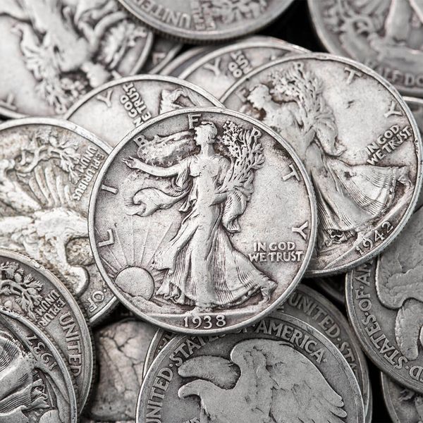 Scottsdale Mint Junk Silver Walking Liberty Half Dollar Silver Coin 1