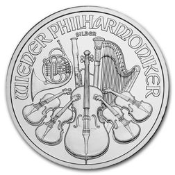 Austrian Silver Philharmonic (any Year) 1 Oz Silver Coin
