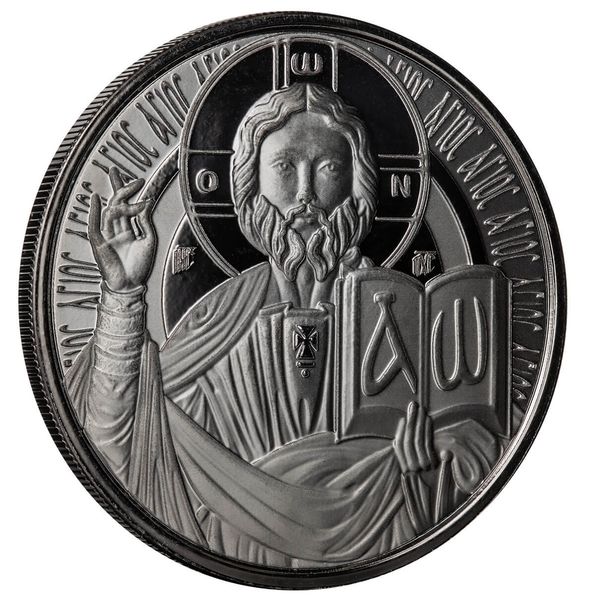 2023 Scottsdale Mint Samoa Jesus Collection The Teacher 1 Troy Ounce 999 Fine Silver With Black Rhodium Plating Coin 05