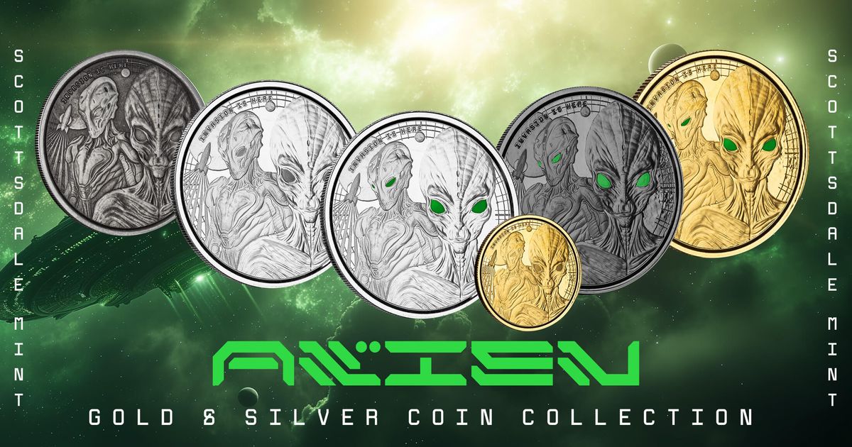 2023 Alien Coin Collection Dealer Alien: Invasion Is Here