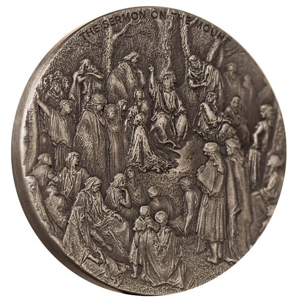2023 Biblical Series | The Tower Of Babel 2 Oz Silver Antique Coin (copy)