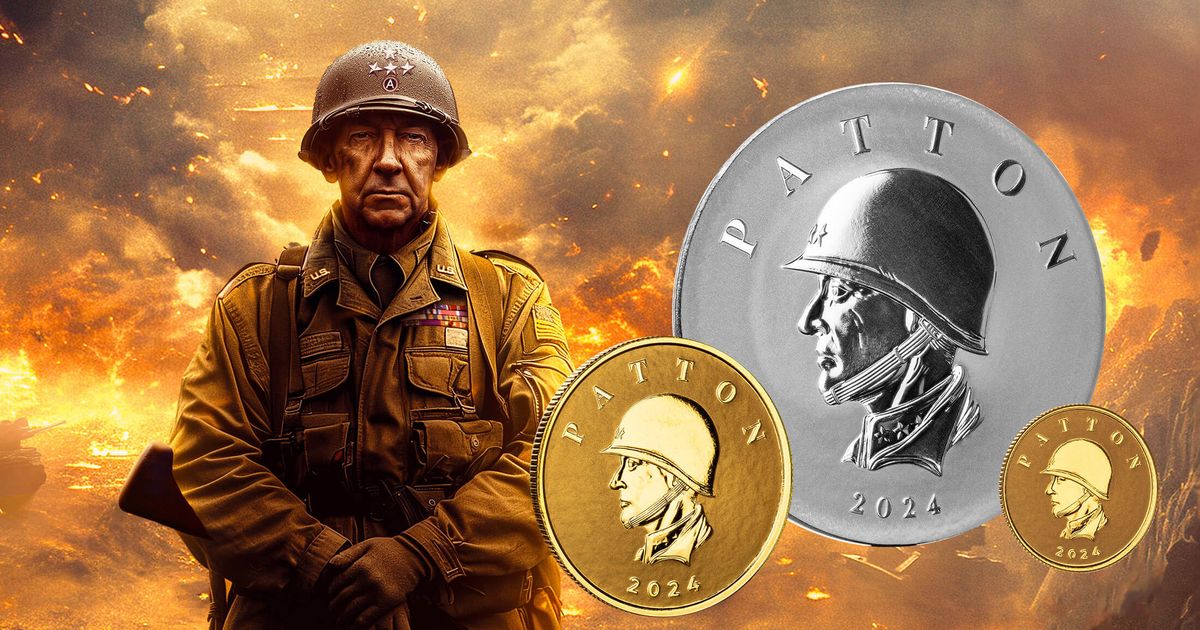 2024 General Patton Coins Old Blood And Guts: General George S. Patton