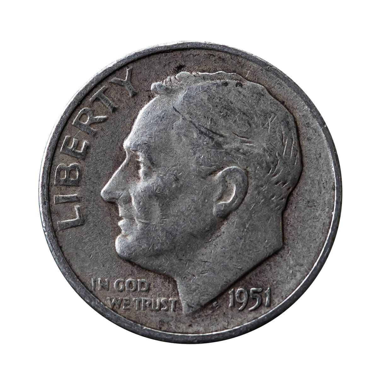 2024 Scottsdale Mint Junk Silver Roosevelt Dimes Random Year Constitutional Silver 06