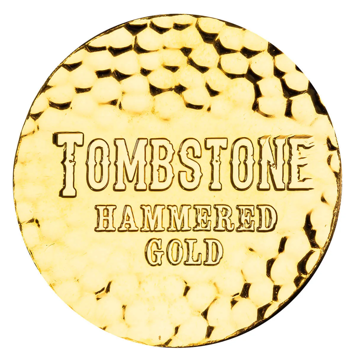 2024 Scottsdale Mint Tombstone Hammered 1 Troy Ounce 9999 Gold Round 04