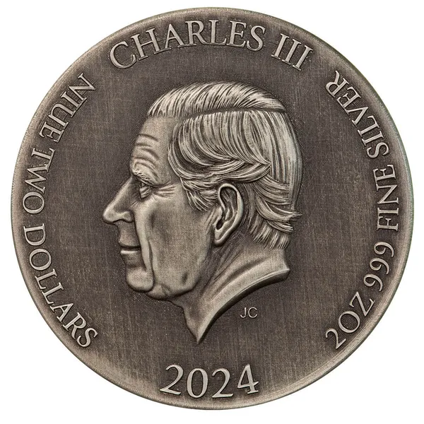 2024 Biblical Series | Walls Of Jericho 2 Oz Silver Antique Coin