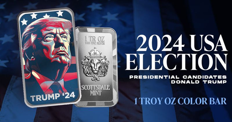 Silver Color Collectible Bullion Bars And Rounds