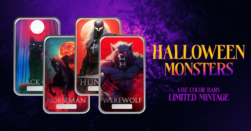 Halloween Spooky Silver Bullion Collectibles