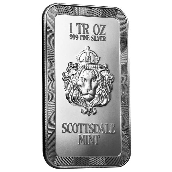 2024 Scottsdale Mint Donald J Trump Campaign For President 1 Troy Ounce 999 Fine Silver Color Bar 03