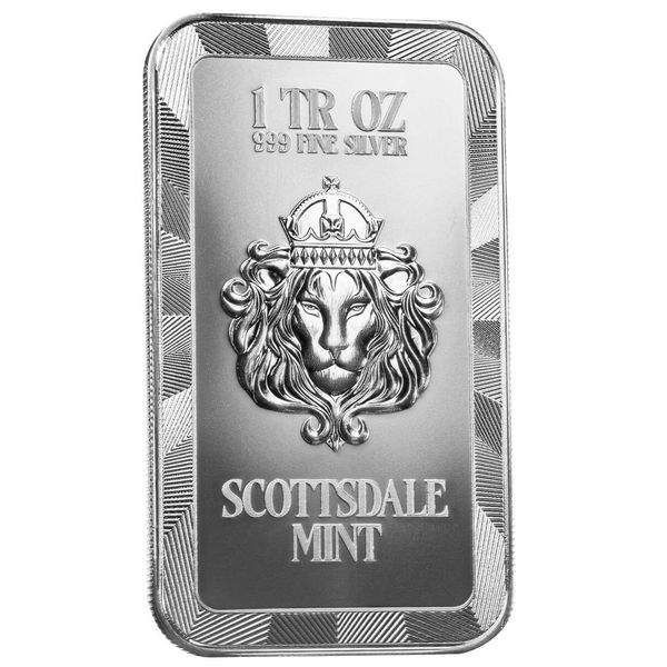 2024 Scottsdale Mint Donald J Trump Campaign For President 1 Troy Ounce 999 Fine Silver Color Bar 04