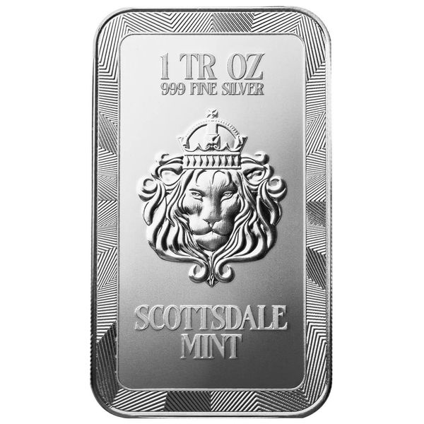 2024 Scottsdale Mint Donald J Trump Campaign For President 1 Troy Ounce 999 Fine Silver Color Bar 05
