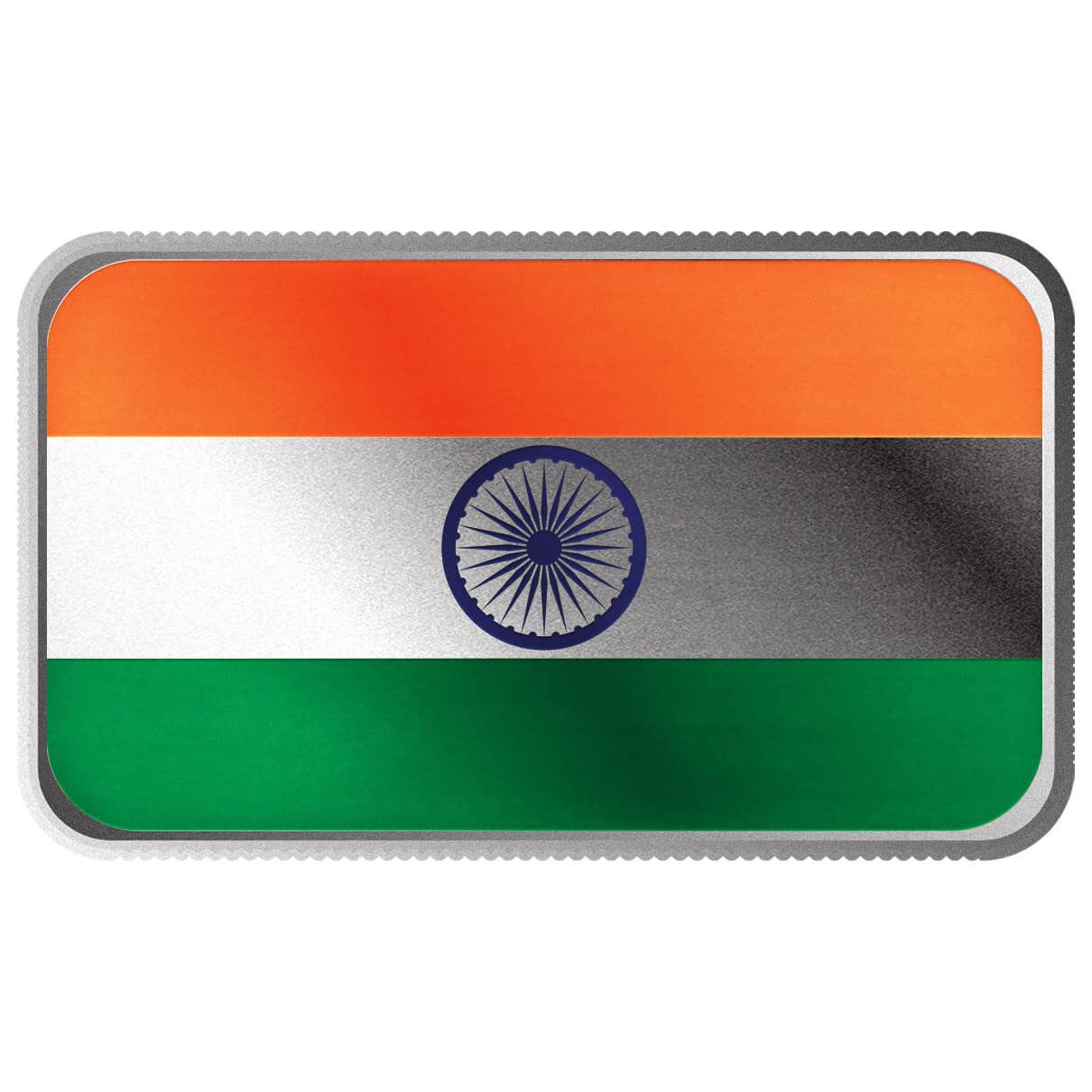 2024 Scottsdale Mint World Flag Series 1 Troy Ounce 999 Fine Silver India