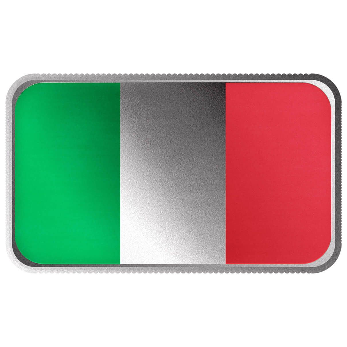 2024 Scottsdale Mint World Flag Series 1 Troy Ounce 999 Fine Silver Italy